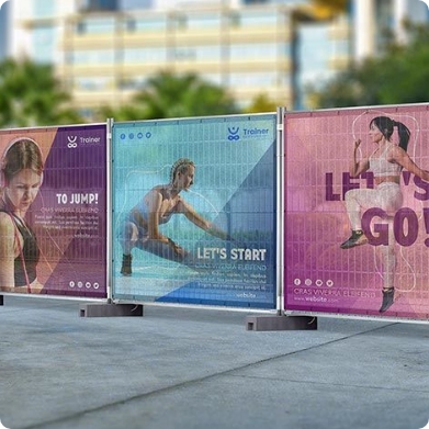 Mesh Banners